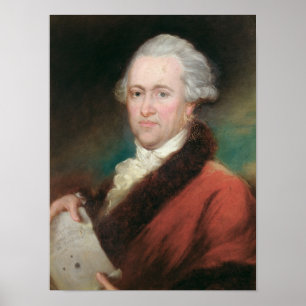 Póster Retrato de Sir William Herschel c.1795