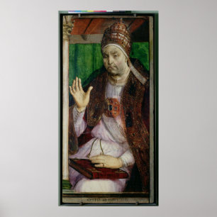 Póster Retrato de Sixto IV c.1475