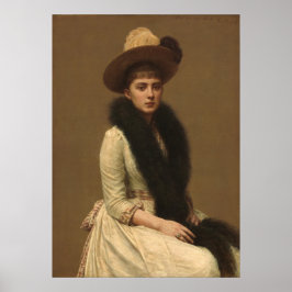 Póster Retrato de Sonia - Henri Fantin-Latour Bella Artes