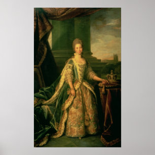 Póster Retrato de Sophie Charlotte