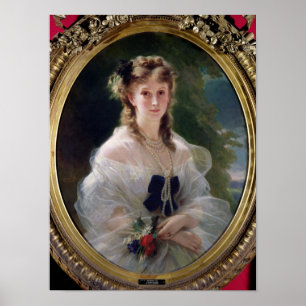 Póster Retrato de Sophie Troubetskoy Condesa de
