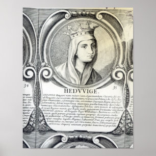 Póster Retrato de St.Jadwiga