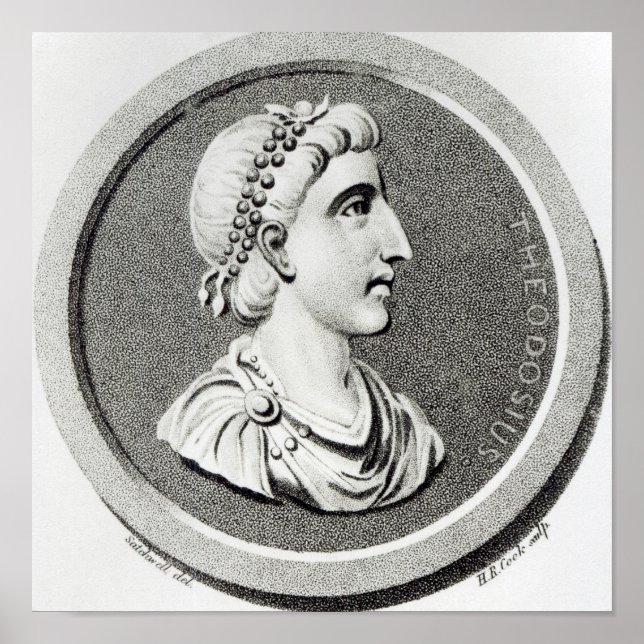 Póster Retrato de Teodosio (Frente)