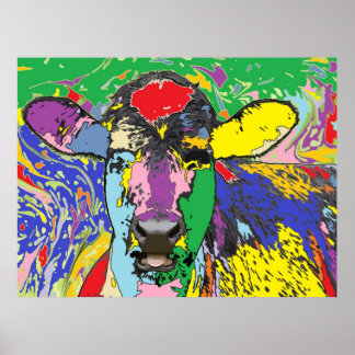 Póster Retrato de ternera 4