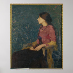 Póster Retrato de Thadee-Caroline Jacquet