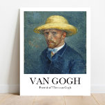 Póster Retrato de Theo van Gogh por Vincent Van Gogh<br><div class="desc">Este poster presenta una reproducción de alta calidad del retrato de Vincent van Gogh de 1887, titulado Retrato de Theo van Gogh. La pintura muestra al hermano del artista, Theo, que era un comerciante de arte y fiel partidario de Vincent. La pintura fue considerada como un autorretrato de Vincent, pero...</div>