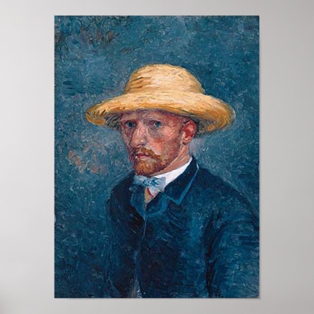 Póster Retrato de Theo van Gogh Van Gogh Bella Artes (Frente)