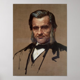 Póster Retrato de Thomas Henry Huxley
