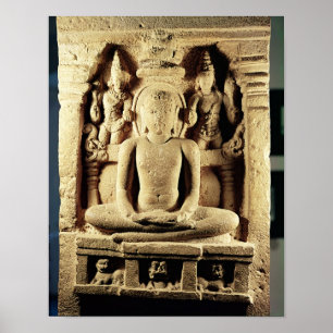 Póster Retrato de Tirthankara Mahavira
