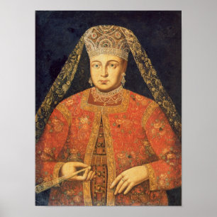 Póster Retrato de Tsarina Marfa Matveyevna