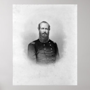 Póster "Retrato de Ulysses S. Grant" impreso/poster