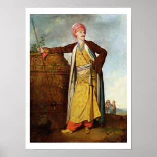 Póster Retrato de un armenio, 1771 (aceite sobre lienzo)
