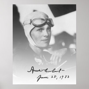 PÓSTER RETRATO DE UN AVIATRIX