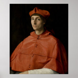 Póster Retrato de un cardenal
