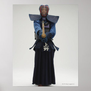 Póster Retrato de un cercador de Kendo