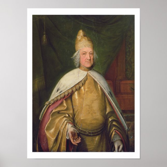 Póster Retrato de un Doge (aceite sobre lienzo) (Frente)