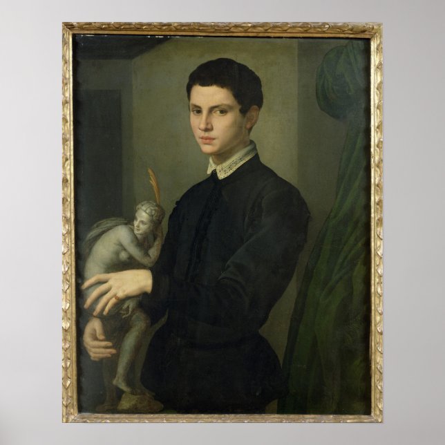 Póster Retrato de un escultor (Frente)