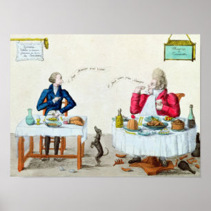 Póster Retrato de un Glutton