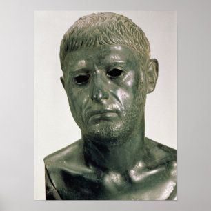 Póster Retrato de un guerrero romano desconocido, años 30