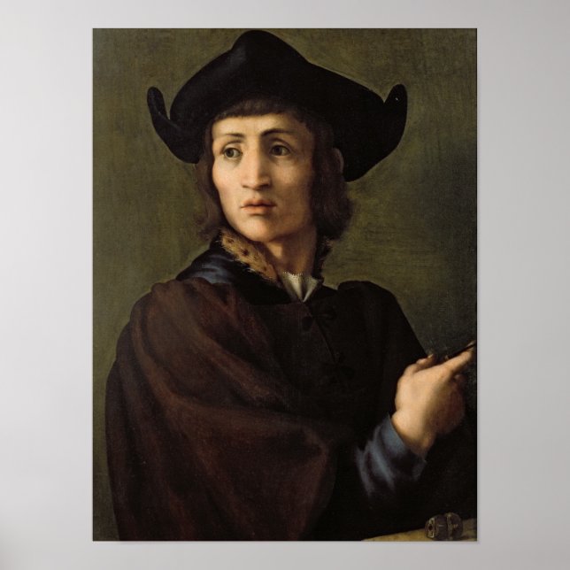 Póster Retrato de un herrero de oro (Frente)