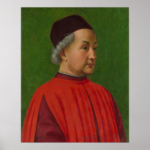 Póster Retrato de un hombre