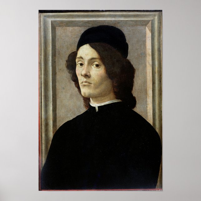 Póster Retrato de un hombre (Frente)