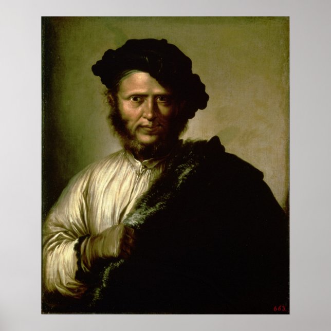 Póster Retrato de un hombre, 1640 (Frente)