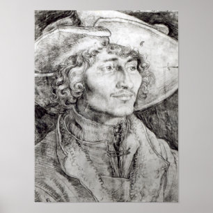 Póster Retrato de un hombre desconocido, 1521
