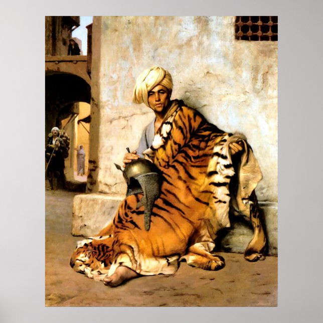 Póster Retrato de un hombre oriental (Frente)