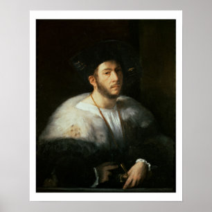 Póster Retrato de un hombre, posiblemente Cesare Borgia