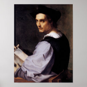 Póster Retrato de un joven