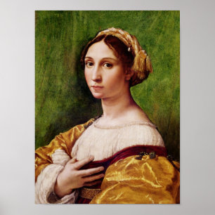 Póster Retrato de un joven Chica