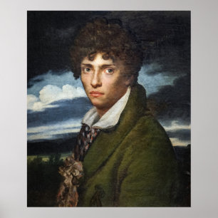Póster Retrato de un joven por David