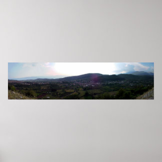 Póster Retrato de un pueblo griego