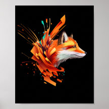 Retrato de un zorro rojo