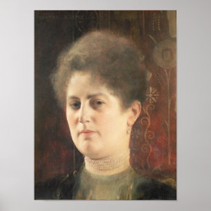 Póster Retrato de una dama