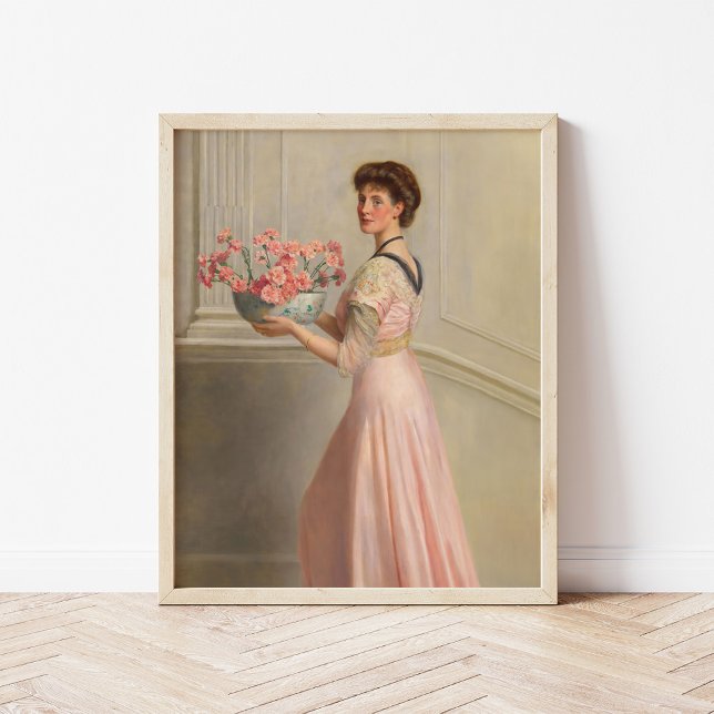 Póster Retrato de una dama de rosa | John Collier (Subido por el creador)