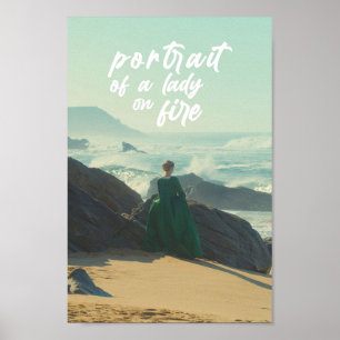 Póster Retrato De Una Dama En Fuego