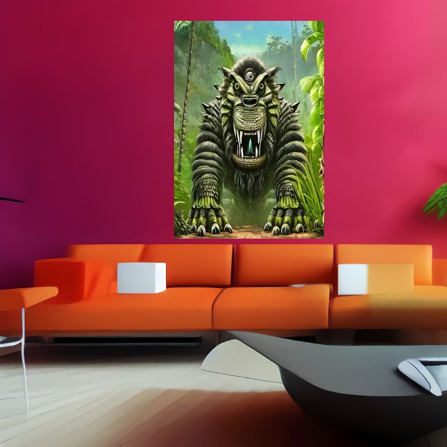 Póster Retrato de una gran bestia de fantasía | Poster de (Subido por el creador)