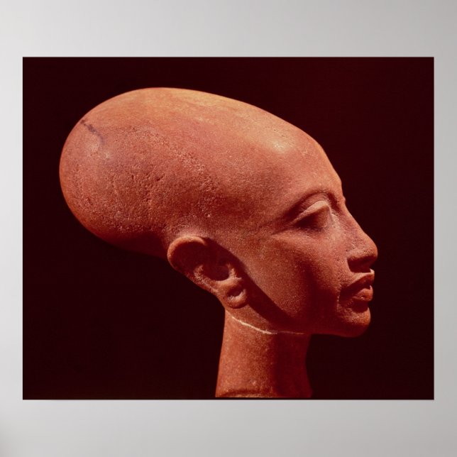 Póster Retrato de una hija del rey Akhenaten (Frente)