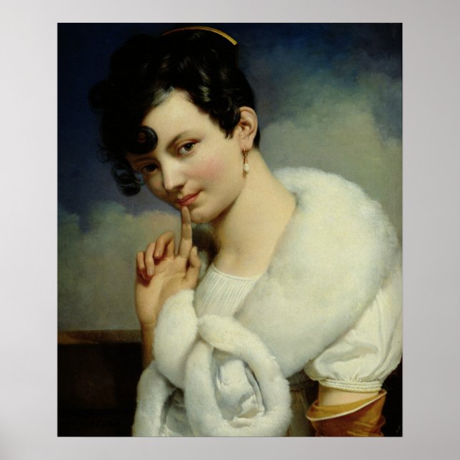 Póster Retrato de una mujer (Frente)