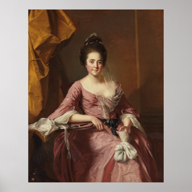 Póster Retrato de una mujer (Frente)