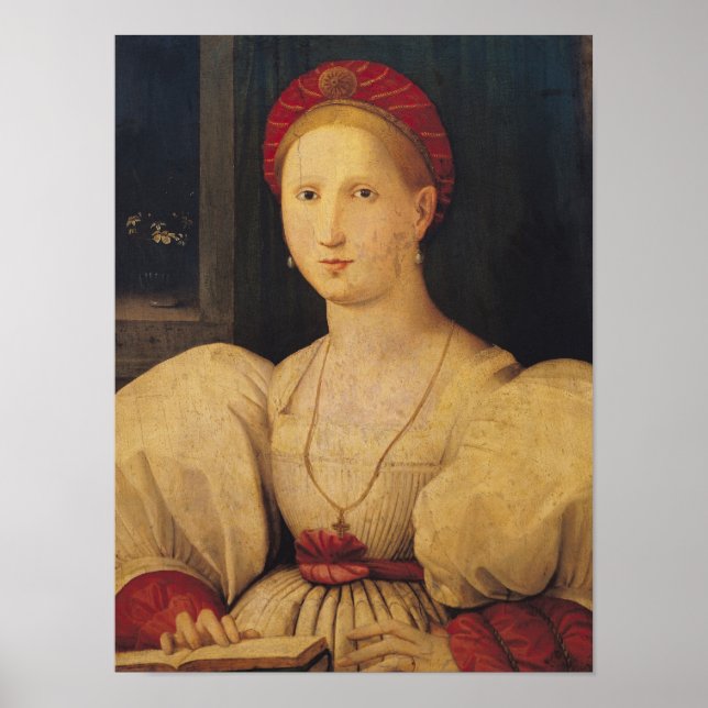 Póster Retrato de una mujer 2 (Frente)