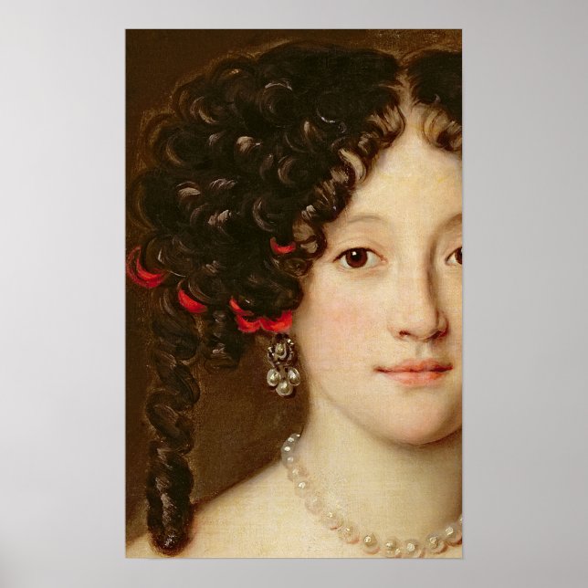 Póster Retrato de una mujer 3 (Frente)