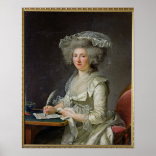 Póster Retrato de una mujer, c.1787