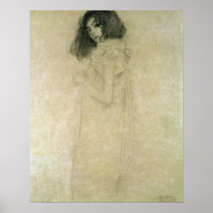 Póster Retrato de una mujer joven, 1896-97