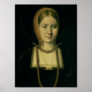 Póster Retrato de una mujer, posiblemente Catherine de