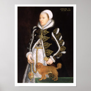 Póster Retrato de una mujer, probablemente Catherine