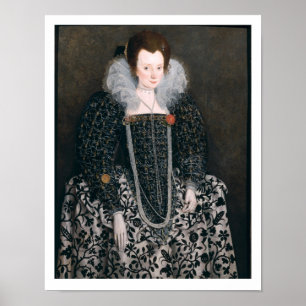 Póster Retrato de una mujer, tradicionalmente identificad