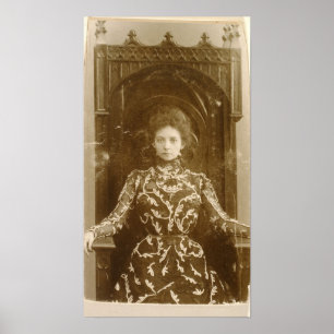Póster Retrato de Vera Komissarzhevskaya